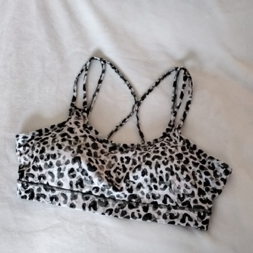GAIAM Leopard Print Sports Bra NWOT!
